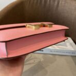 爱马仕（Hermès）Constance Elan 粉色 Epsom 牛皮金属扣单肩包 - 图片 4