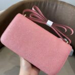 爱马仕（Hermès）Constance Elan 粉色 Epsom 牛皮金属扣单肩包 - 图片 3