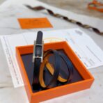 爱马仕（Hermès）H 扣皮质手环 - 图片 2