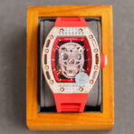 理查德米勒【RICHARD MILLE】RM052 鬼头经典传奇 永不落后  镂空骷髅头腕表