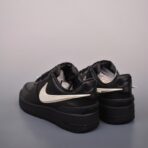 空军系列联名款 空军一号低帮休闲板鞋黑色 - 图片 2