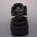 空军系列联名款 空军一号低帮休闲板鞋黑色 - 图片 4