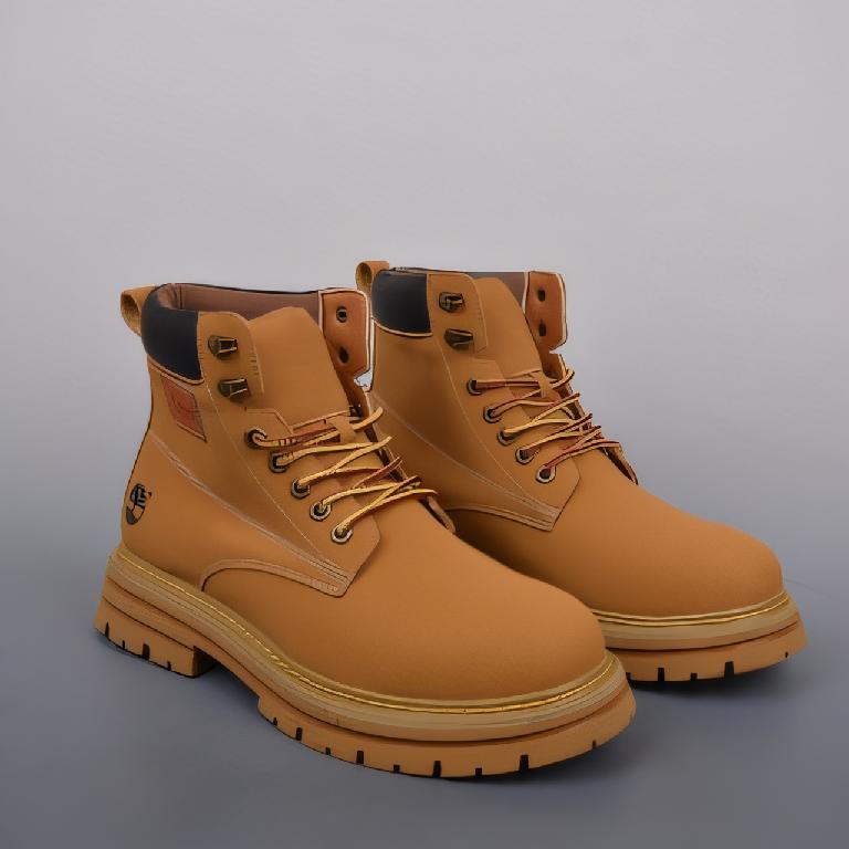 经典款Timberland添柏岚户外高帮休闲大黄靴系列 黄色配黑1_00001_ 经典款Timberland添柏岚户外高帮休闲大黄靴系列 浅棕黄色 - 图片 1