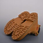 经典款Timberland添柏岚户外高帮休闲大黄靴系列 浅棕黄色 - 图片 3