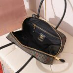 缪缪（Miu Miu）千鸟格保龄球手提包 - 图片 4