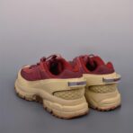 耐克Nike Zoom Vomero Roam 5 Roam 复古跑五代休闲运动慢跑鞋 酒红卡其配色 - 图片 4