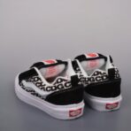 范斯官方 fog三方联名款  Vans Knu Skool 面包鞋 黑色 - 图片 4