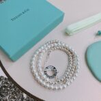 蒂芙尼 HardWear 系列淡水珍珠锁扣手链 项链 - Imagem 4