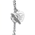 蒂芙尼 Return to Tiffany 系列珍珠爱心 OT 扣手链 - Image 3