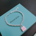 蒂芙尼（Tiffany & Co.） 银制情侣款圆珠手链 - Imagem 3