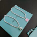 蒂芙尼（Tiffany & Co.） 银制情侣款圆珠手链