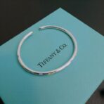 蒂芙尼（Tiffany & Co.）925 银彩色珐琅开口手镯