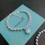 蒂芙尼（Tiffany & Co.）925 银礼物盒圆珠手链
