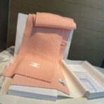 赛琳(CELINE)经典羊绒围巾 粉色 - 图片 3