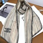 赛琳(Celine)【飘带】围巾 米白色 - 图片 3