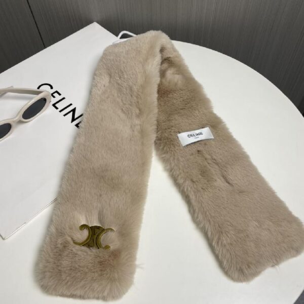 赛琳Celine秋冬爆单百搭围脖 米黄色