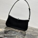 赛琳（Celine）Tina 黑色亮面小牛皮金色饰面单肩包 - 图片 3