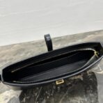 赛琳（Celine）Tina 黑色亮面小牛皮金色饰面单肩包 - 图片 4