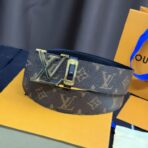 路易・威登 LV Initiales 双面老花腰带