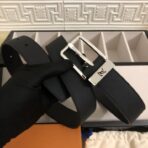 路易・威登 Pont Neuf 针扣荔枝纹男士腰带 - 图片 2