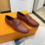 路易威登 Lock It 乐福鞋（Louis Vuitton Lock It Loafer）酒红色 - 图片 3