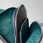 路易威登（Louis Vuitton）Avenue 老花拼绿色皮革胸包 - Image 4