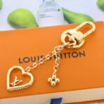 路易威登（Louis Vuitton）Charms LV Heart Key Holder 爱心钥匙扣挂饰 - 图片 2