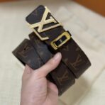 路易威登（Louis Vuitton）Initiales 40mm 老花帆布腰带 - Image 3