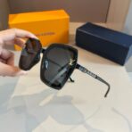 路易威登（Louis Vuitton）Millionaires Logo Monogram 方形太阳镜 - 图片 4