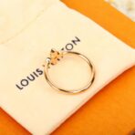 路易威登（Louis Vuitton）Monogram Flower 系列玫瑰金钻石戒指 - Imagem 2