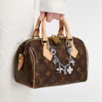 路易威登（Louis Vuitton）Monogram 花卉 LV 字母挂链 - 图片 2