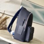 路易威登（Louis Vuitton）深蓝色Aerogram双肩包 - 图片 2