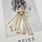 路易威登（Louis Vuitton）经典 Monogram 元素金色流苏挂饰