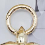 路易威登（Louis Vuitton）经典 Monogram 元素金色流苏挂饰 - 图片 3