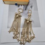 路易威登（Louis Vuitton）经典 Monogram 元素金色流苏挂饰 - 图片 4