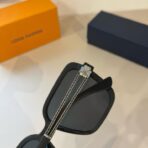 路易威登（Louis Vuitton）金属饰方形太阳镜 - 图片 3