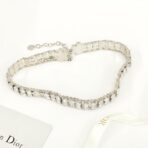 迪奥CD双层锆石水钻choker - 图片 2