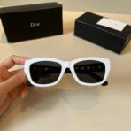 迪奥（Dior）CD Signature 系列黑白醋酸纤维 CD 标识装饰猫眼太阳镜 - Imagem 2