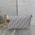迪奥（Dior）Dior Star Hobo 蓝色老花牛仔布链条包