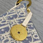 迪奥（Dior）Dior Star Hobo 蓝色老花牛仔布链条包 - 图片 4