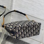 迪奥（Dior）Dior Star Hobo 藏青色老花牛仔布链条包 - 图片 3