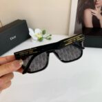 迪奥（Dior）DiorSignature 黑框灰镜片方形太阳镜 - 图片 3