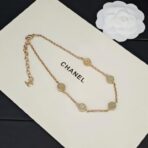 香奈儿（CHANEL）Vintage 系列双 C 星星圆牌项链 - 图片 4