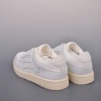 AMIRI Skel-Top Low 全白皮革低帮运动鞋 - 图片 4