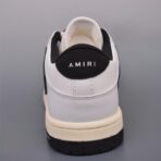 AMIRI Skel-Top Low 白黑拼色皮革低帮运动鞋 - 图片 2