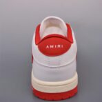AMIRI Skel-Top Low 红白拼色皮革低帮运动鞋 - 图片 2