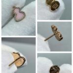 麒麟迷你粉葫芦耳钉 - 图片 4