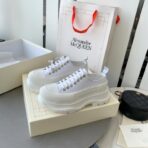 亚历山大・麦昆 Oversized 系列厚底休闲小白鞋（纯白色款） - 图片 2