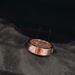 𝐂𝐚𝐫𝐭𝐢𝐞𝐫•卡地亚 𝐋𝐨𝐯𝐞 经典宽版三钻戒指 - 图片 4