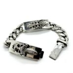 𝐂𝐡𝐫𝐨𝐦𝐞 𝐡𝐞𝐚𝐫𝐭𝐬 克罗心长十字花宝剑插销扣手链